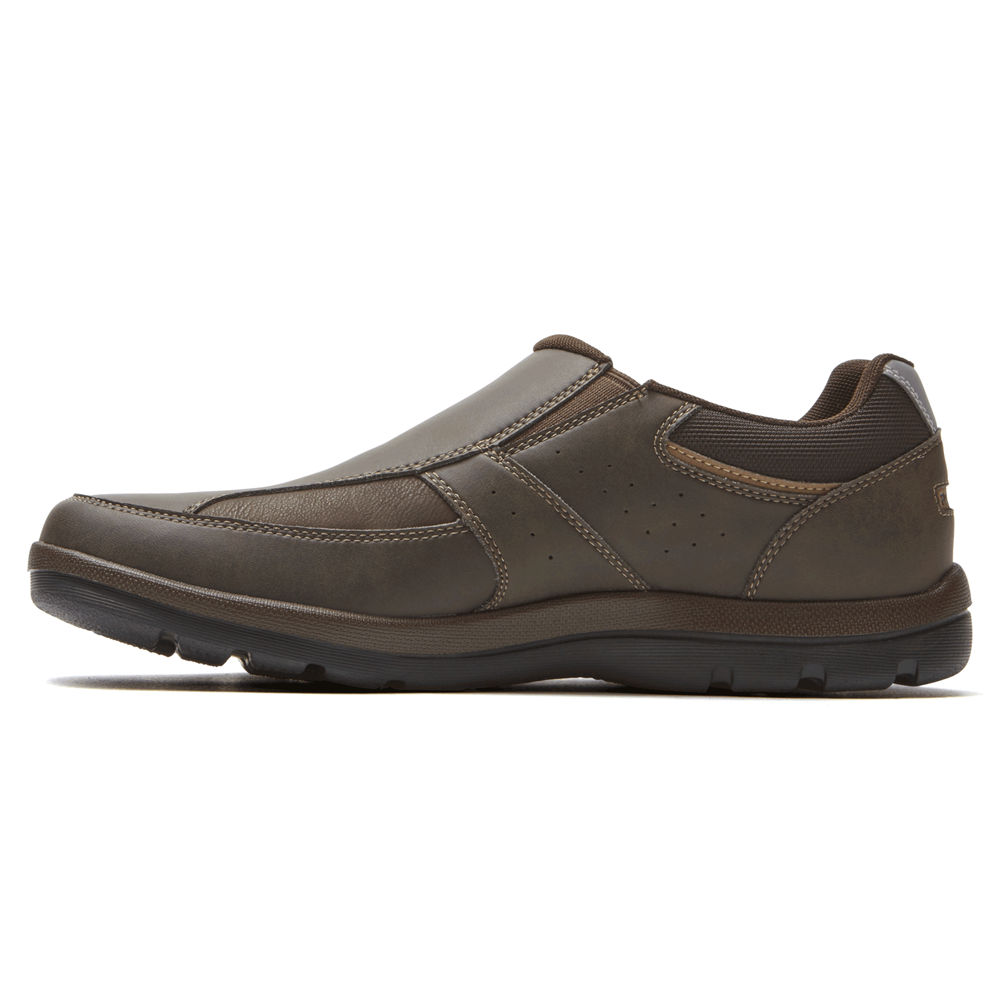 Rockport Slip-Ons Herre Brune - Get Your Kicks - MUNQ30218